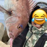 ショアジギングで63cmの真鯛釣ったどー！福井・越前海岸の釣果報告